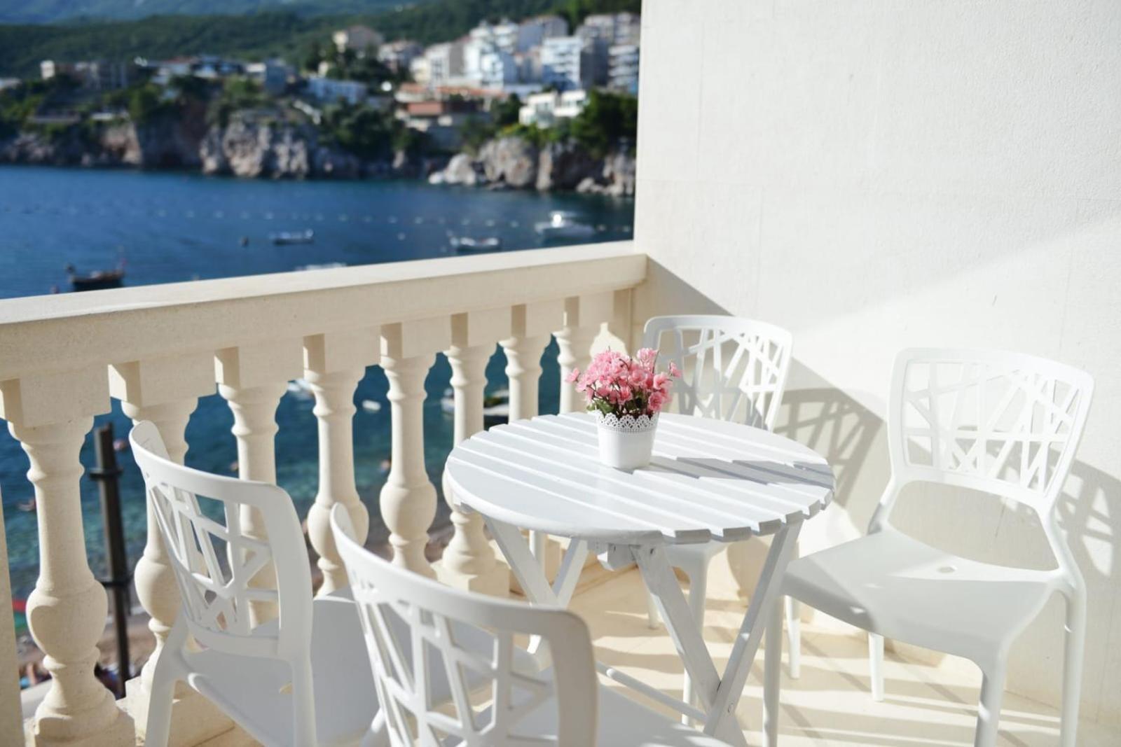 Przno Luxury Apartments Sveti Stefan Exterior foto