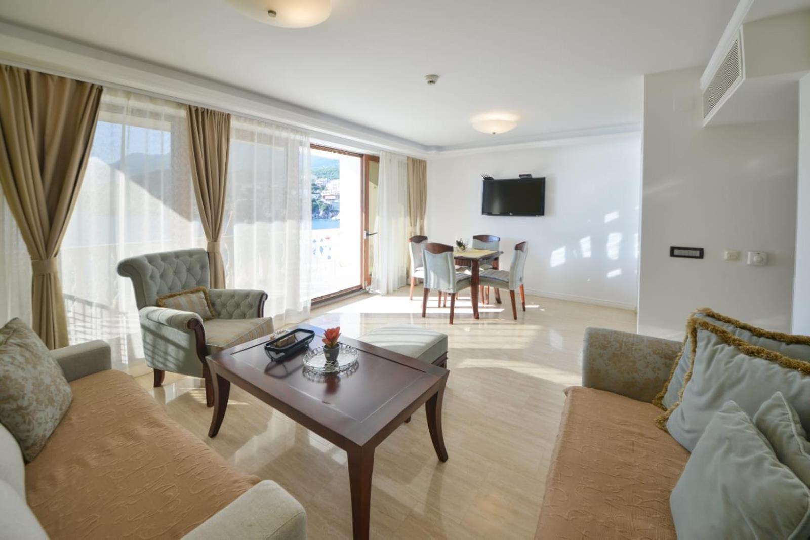 Przno Luxury Apartments Sveti Stefan Exterior foto