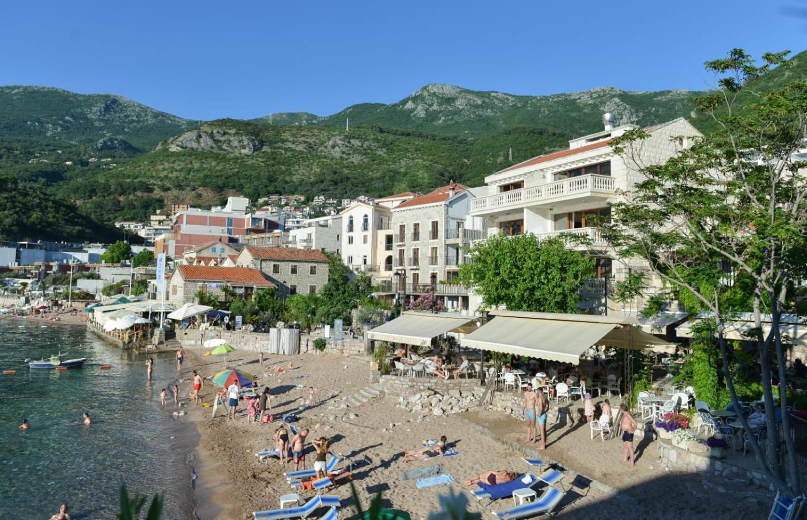 Przno Luxury Apartments Sveti Stefan Exterior foto